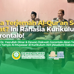 ADI Gorontalo Gandeng Ustadz Yasrullah Dinar Terapkan Metode Tamyiz Al-Muyassar