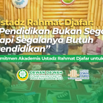Silaturahim bersama jajaran pengurus Dewan Dakwah Gorontalo, Ustadz Rahmat Djafar, S.Pd.I., M.S.I.